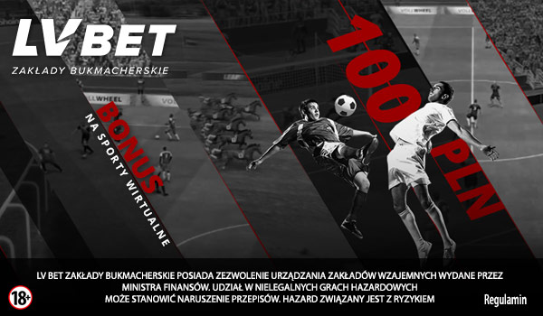 100 PLN bonus na sporty wirtualne w LV Bet