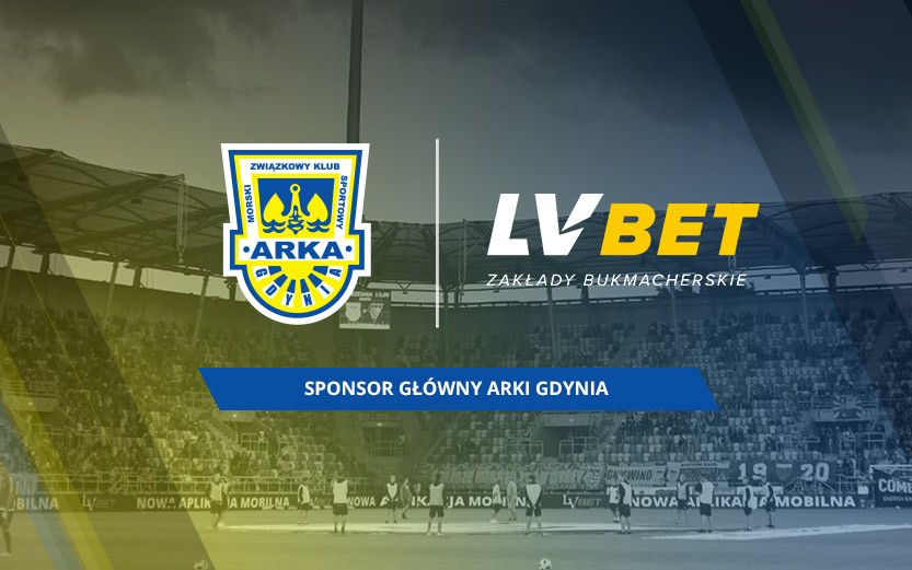 LV Bet sponsorem Arki Gdynia
